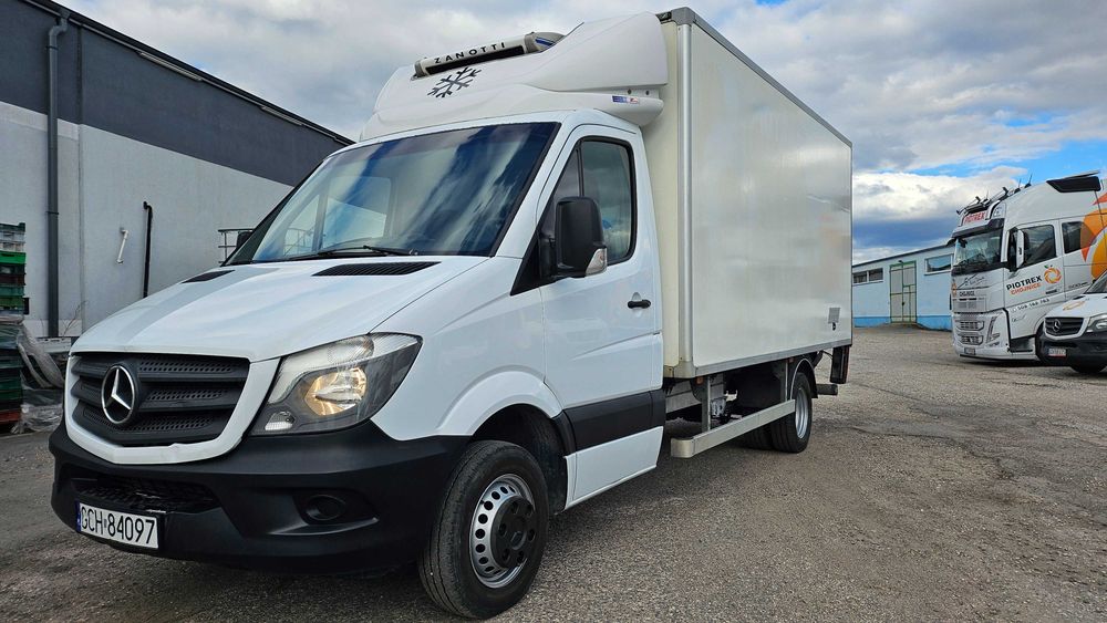 Mercedes Sprinter 316, chłodnia, winda, koła bliźniacze! salon POLSKA ...