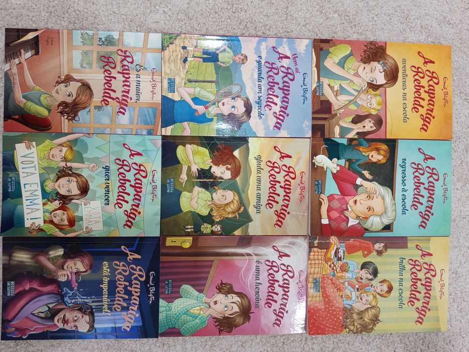 Coleção Coleção "A Rapariga Rebelde" de Enid Blyton (Livros 1 a 9) — Oficina do Livro