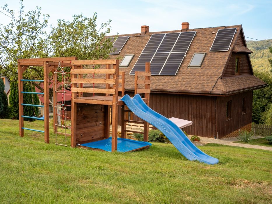 Domek w górach Ustroń.kominek cisza, balia z jacuzzi