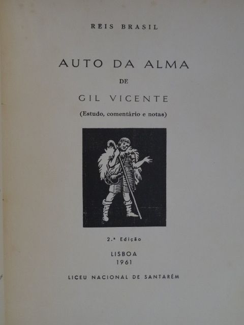 Auto da Alma de Gil Vicente de Reis Brasil