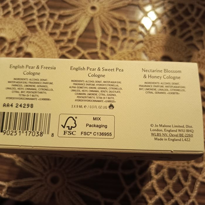 Jo Malone woda kolońska