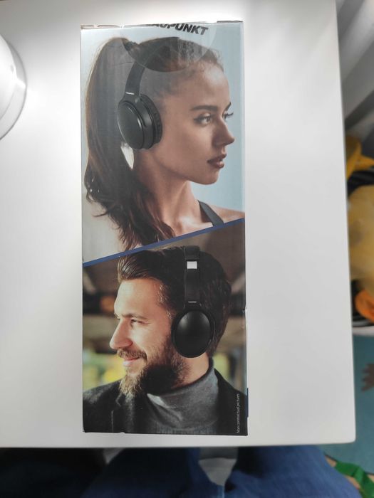 Auscultadores Blaupunkt Bluetooth dobráveis sem fio Comfort Fit