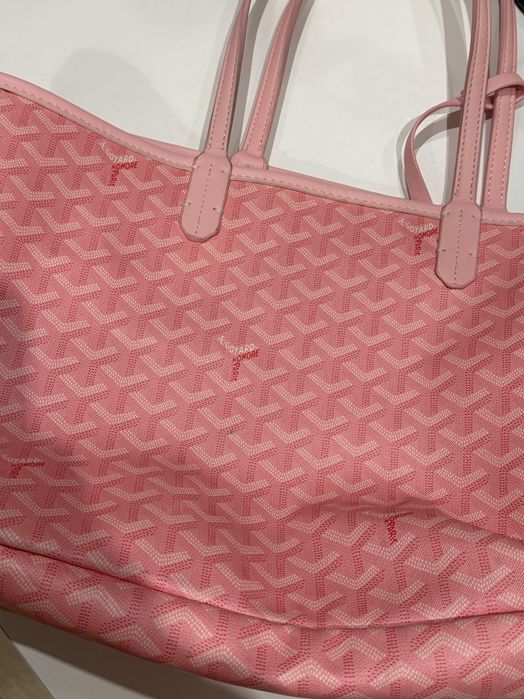 Różowa torba shopper