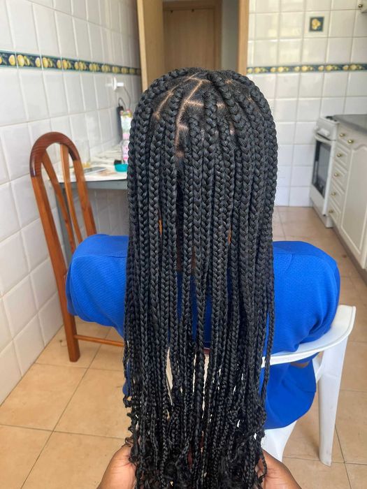 Fizemos tranças africana