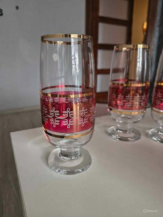 Kieliszki bohemia glas nietuzinkowe