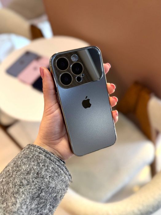 Чохол на Айфон 17 про макс та інші | скляний чехол для iphone pro max