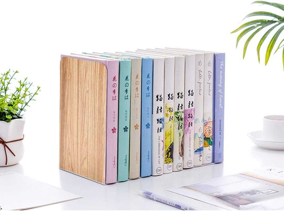 6 suportes de livros trava-livros estante secretária   17 x 12 x 10 cm