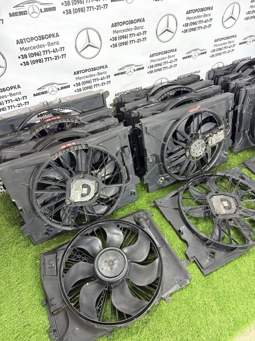 Основний вентилятор радіатора w203 w211 w204 w212 w164 x204 Мерседес