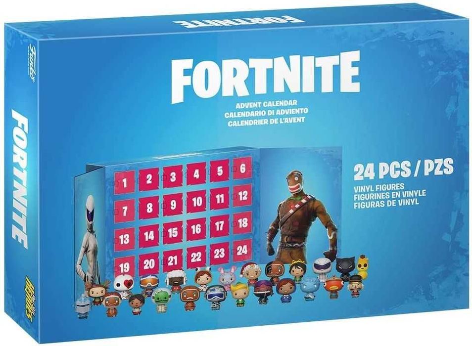 Funko POP ! Calendário Advento - Pocket Pop ! Fortnite -  24 Fig Vinyl