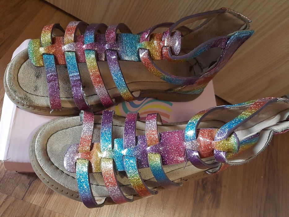 Sandały 36 dziewczęce