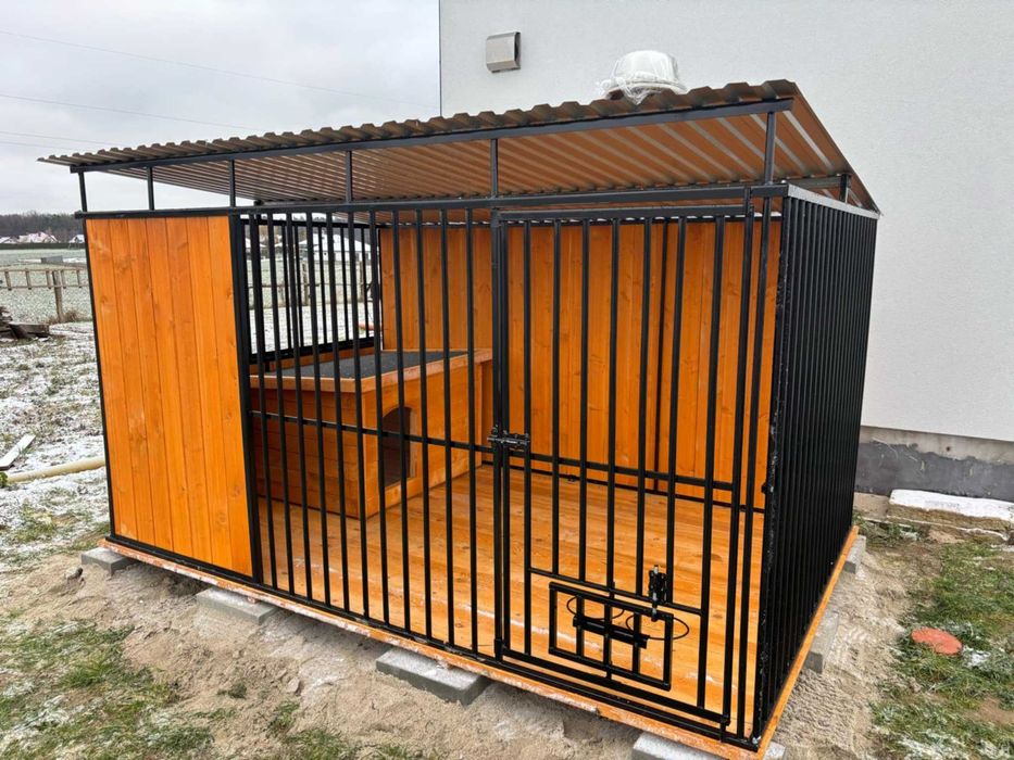 Kojec dla psa wysoka jakość-klatka-box.