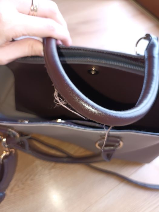 Torebka damska beżowa