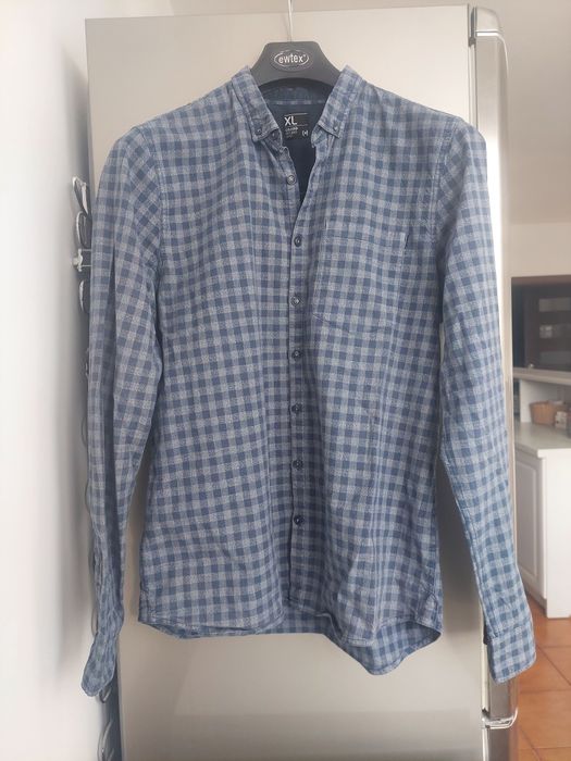 Koszula w kratę Cropp