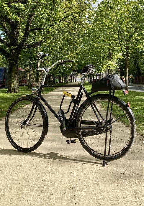 PASHLEY ROADSTER SOVEREIGN BUCKINGHAM BLACK | 5 BIEGÓW | BROOKS B33 - klasyczny brytyjski rower recznie produkowany rama 20,5' dla osoby 175-190 cm