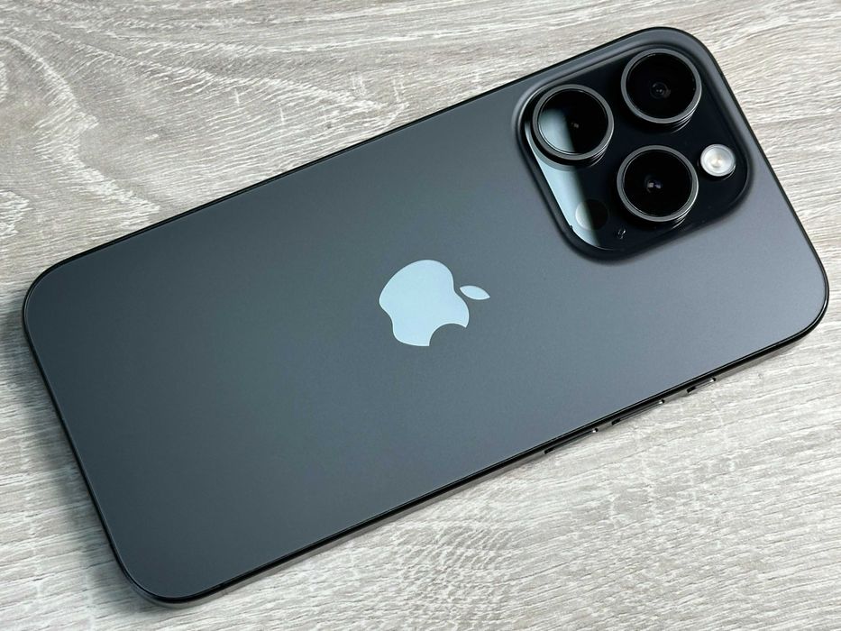 Apple iPhone 15 Pro 128GB Black Titanium Neverlock ІДЕАЛ 87% АКБ #72