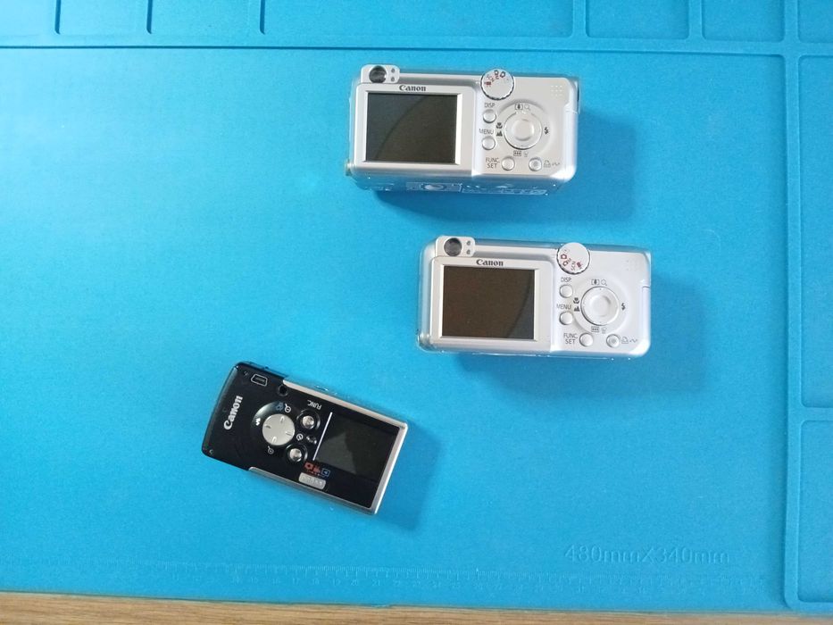 Tres Maquinas Fotográficas  Compactas Canon