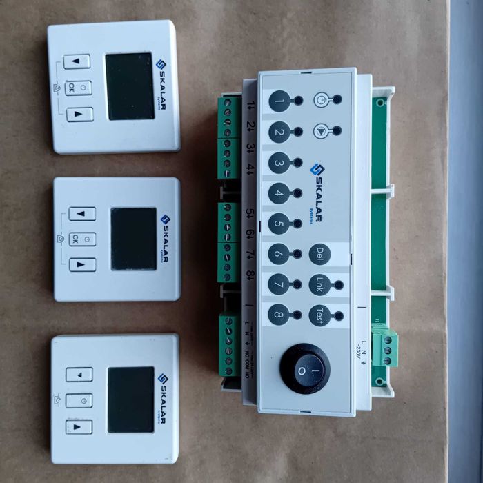 Skalar 8D Pro Rth Listwa Sterująca WiFi do Podłogówki + 3 regulatory