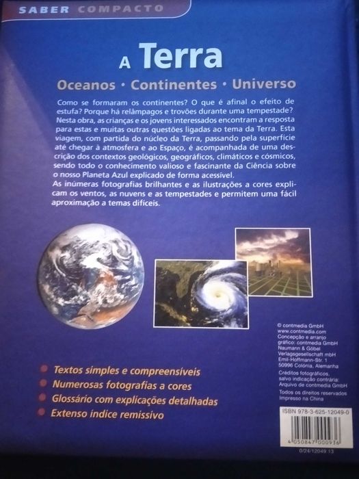 'A Terra - Oceanos, Continentes, Universo'