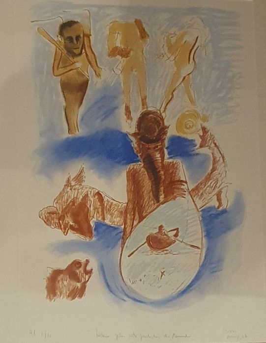 Graça Morais serigrafia