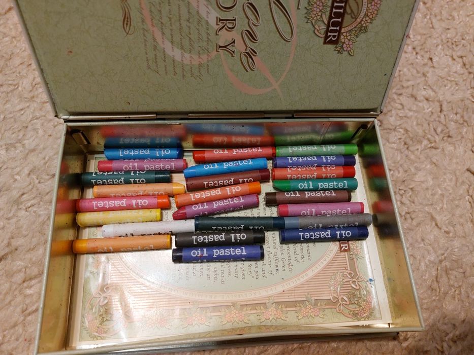 Oil pastel професійна 24 шт