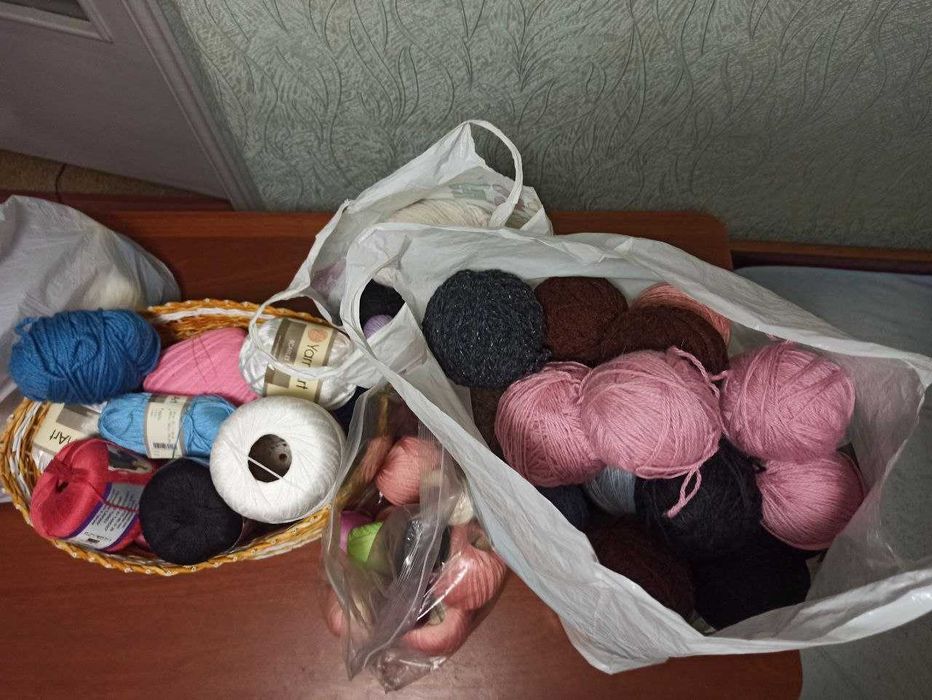 Пряжа и нитки для вязания Madame Tricote Maxi, YarnArt, Lanoso Lino