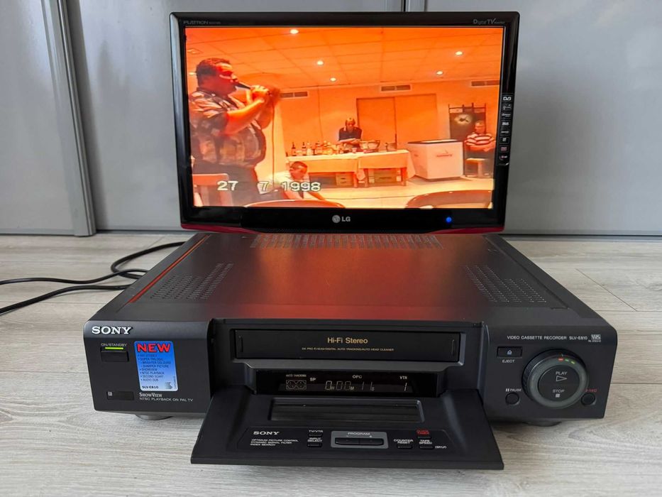 Magnetowid VHS Sony SLV-E810 Hi-Fi Stereo Trilogic TOP