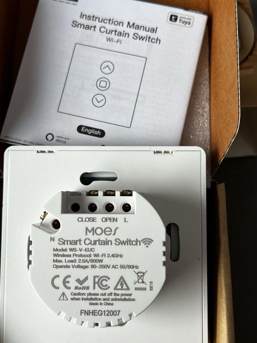 Moes-Tuya:1x przelacznik zaslon wifi +1xwłacznik wifi/BLE-Nowe#11
