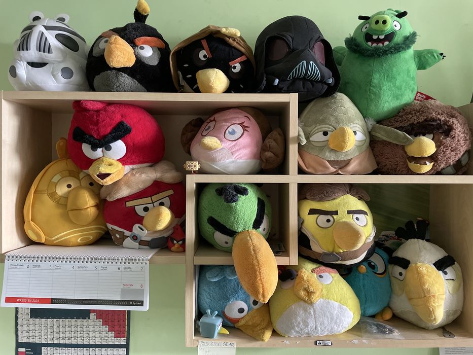 Maskotki Angry Birds