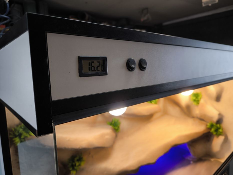 Terrarium meblowe dla gekona lamparciego węża agamy stepowe