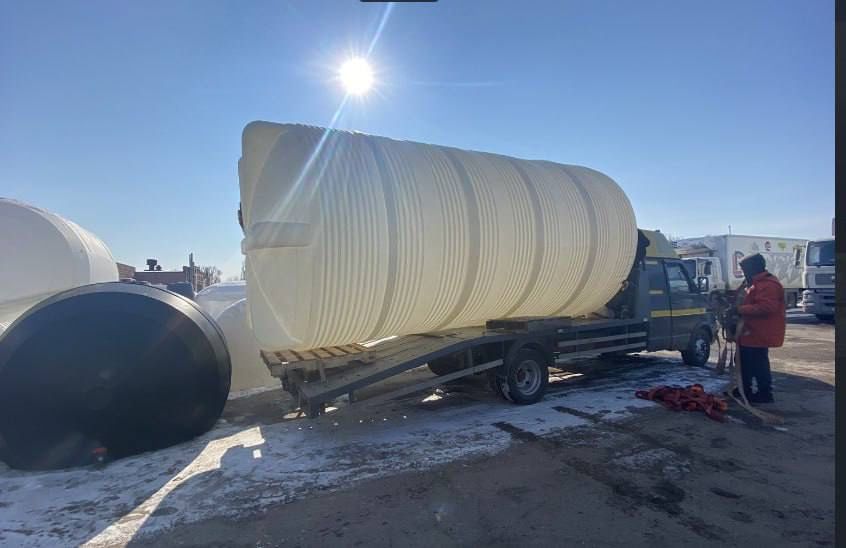 Від 8 000 грн! Пластикова ємність для води та КАС Пластиковая бочка