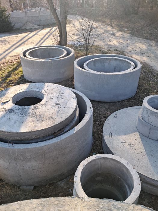 Круги та кришки септик.скважину