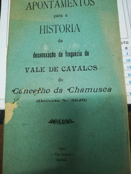 Livro /Brochura de 1919