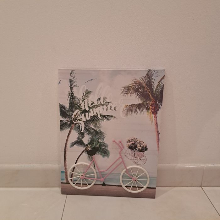 Quadro decorativo bicicleta