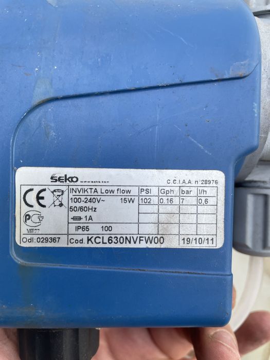 Насос дозатор emec seko