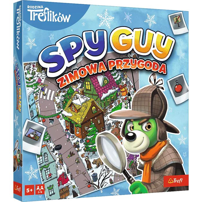 Spy Guy. Rodzina Treflików. Zimowa przygoda. Trefl