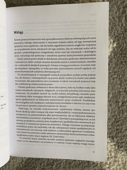 Wpływ zmian społecznych, gospodarczych pod red. U. Kaliny - Prasznic