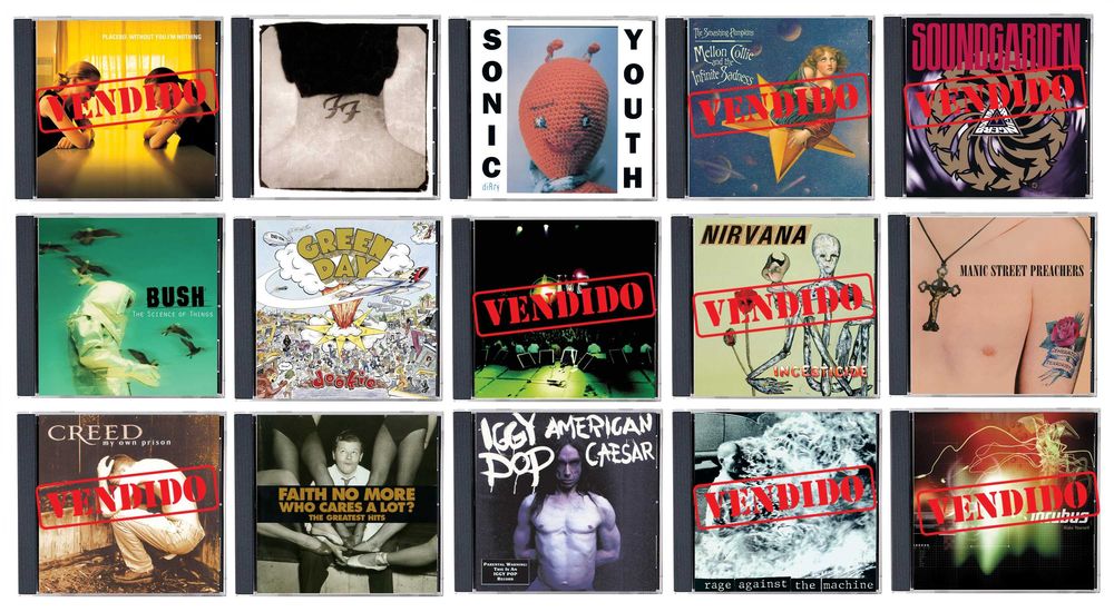 Rock Alternativo, Indie, Rock: Lote de 60 CD's [7]