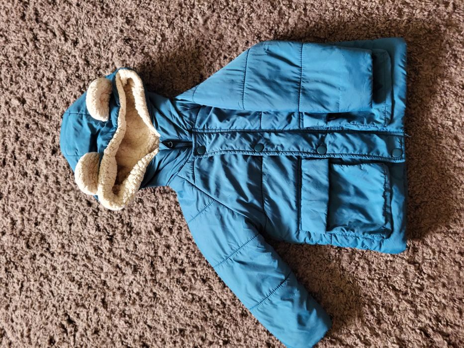 Дитяча тепла куртка. Куртка на флісі.