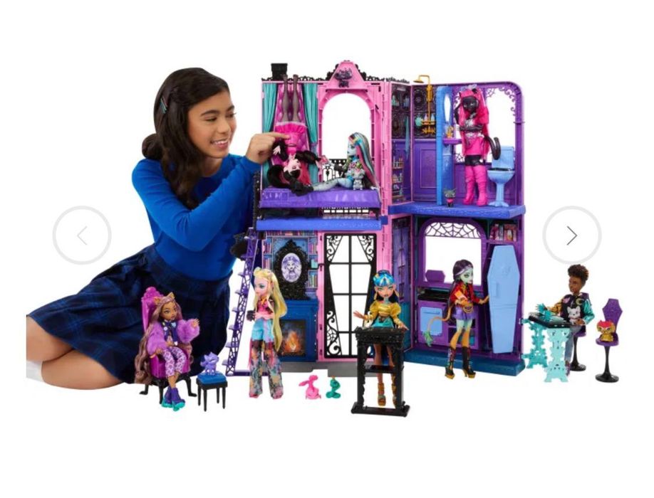 Ігровий набір monster high , бутік -готель для наймодніших.