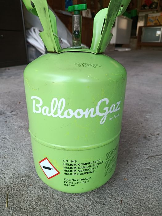 Gas helio para balões