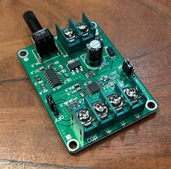 Regulator obrotów silników bezszczotkowych 5V-12V DC arduino