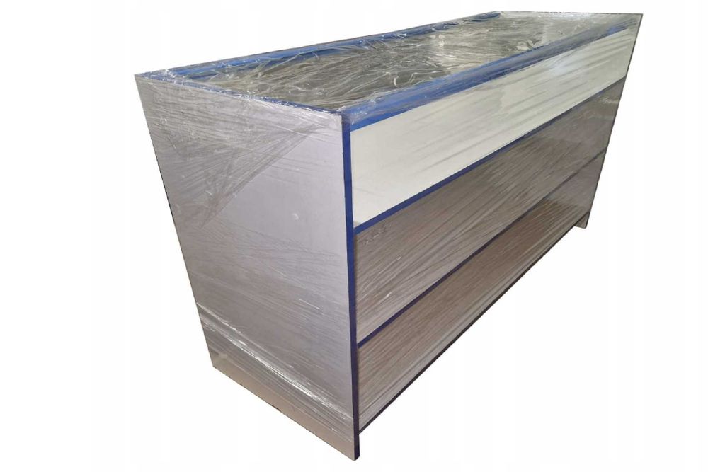 Lada sklepowa konfekcyjna przeszklona DUŻA 153x53x94cm