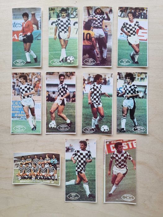 Cromos da equipa de futebol do Boavista