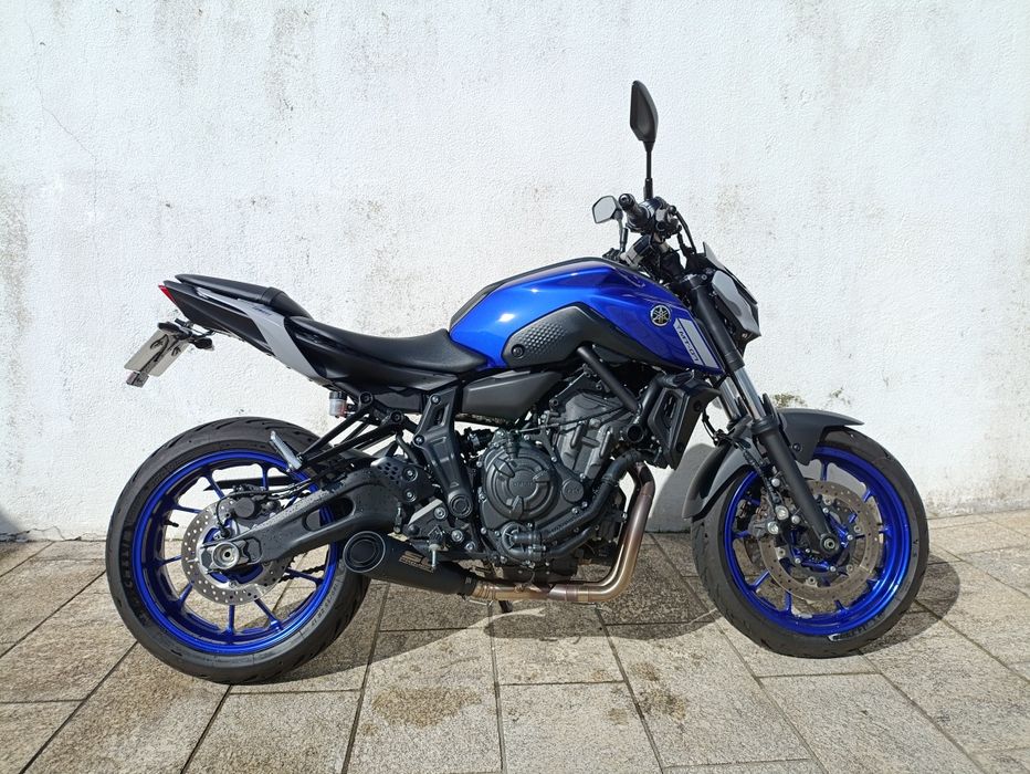 Yamaha MT-07 2021 Azul – Como Nova | 4.500 km | 55 Kw