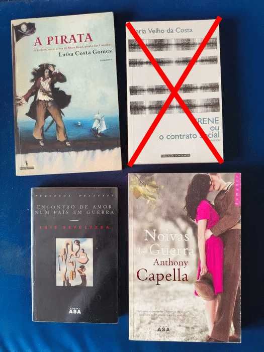 Lote 3 Livros Romances de Época Paixão e Grandes Conflitos Históricos
