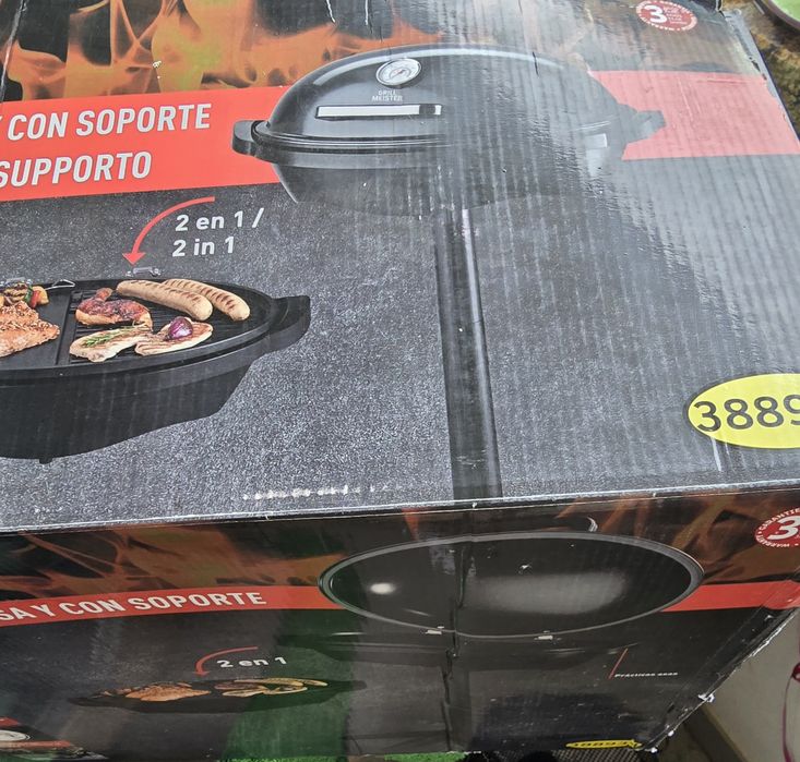 Vendo churrasquira electrica 2 em 1 Nova