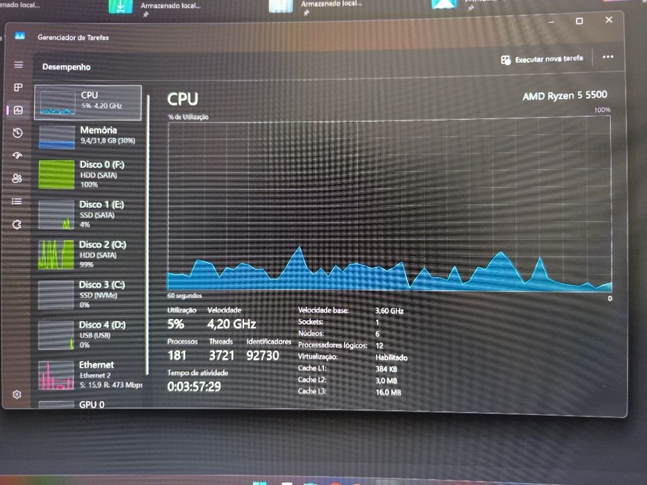 Processador Ryzen 5500