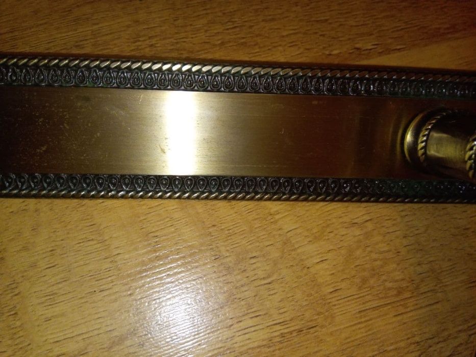 Ручка на планке Coba , античная бронза