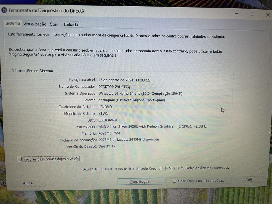 Lenovo escolar/estudos