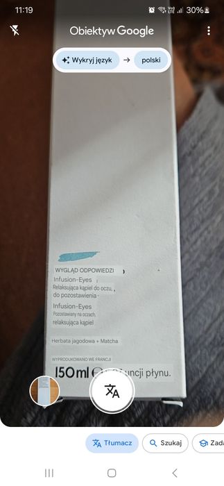 Matis  woda do demakijażu oczu skóry wrażliwej